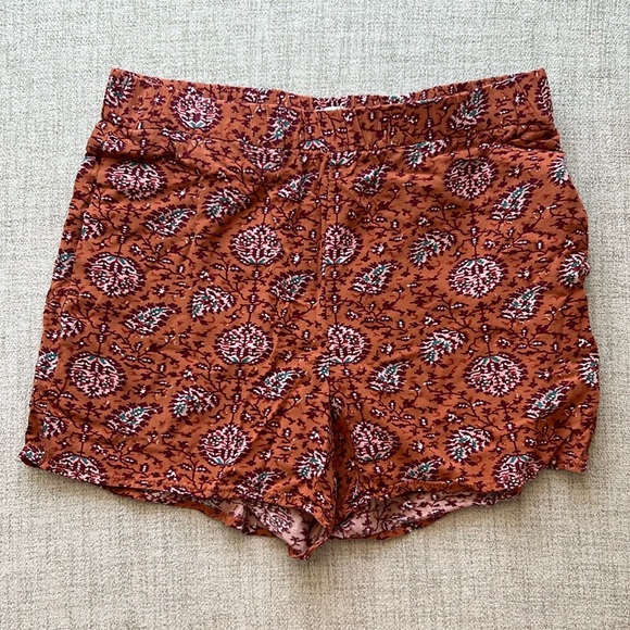 Madewell Pants - Madewell Floral Pull On Shorts
